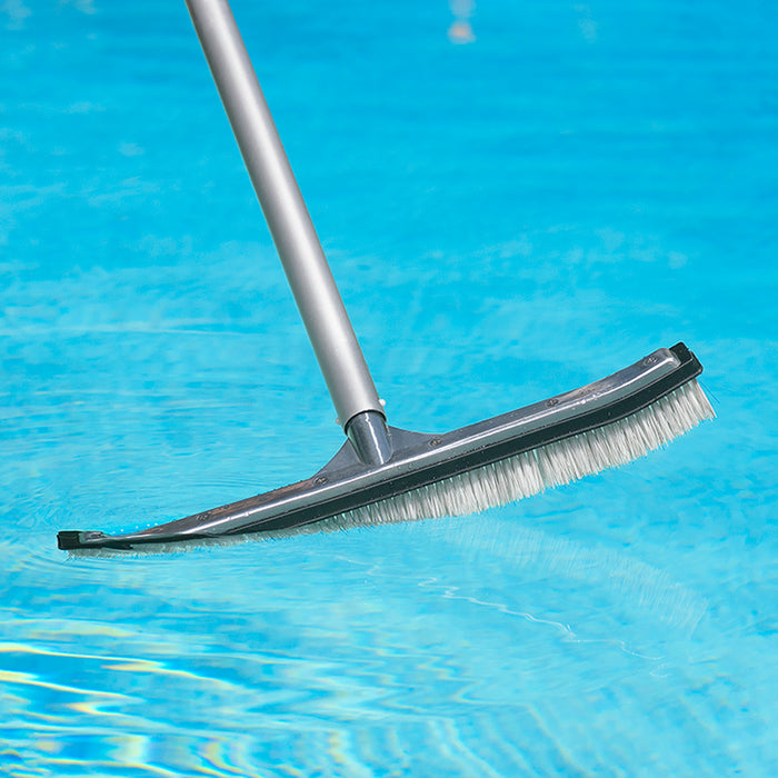 Poolmaster - 18″ Aluminum-Back Combo-Bristle Brush