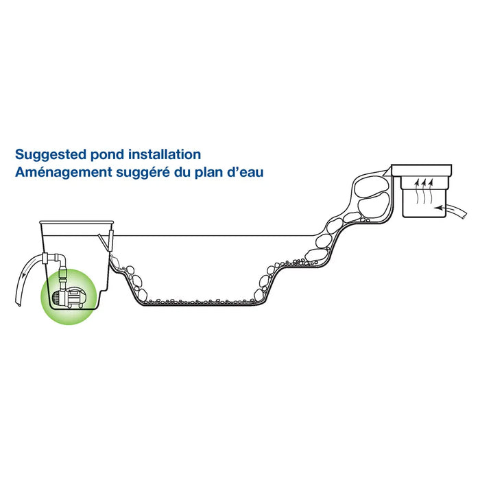 Aquascape - AquaSurge 4000-8000 Adjustable Flow Pond Pump