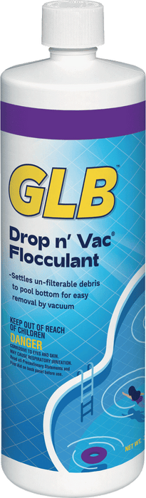 GLB Drop N' Vac Flocculant - 32 Oz