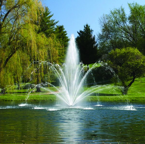 Kasco Marine - 1 HP Fountain 4400JF - 5 Spray Patterns Included - 120V