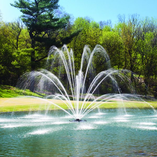 Kasco Marine - 2 HP Fountain 2.3JF - 5 Spray Patterns Included - 208-240V (Three Phase)