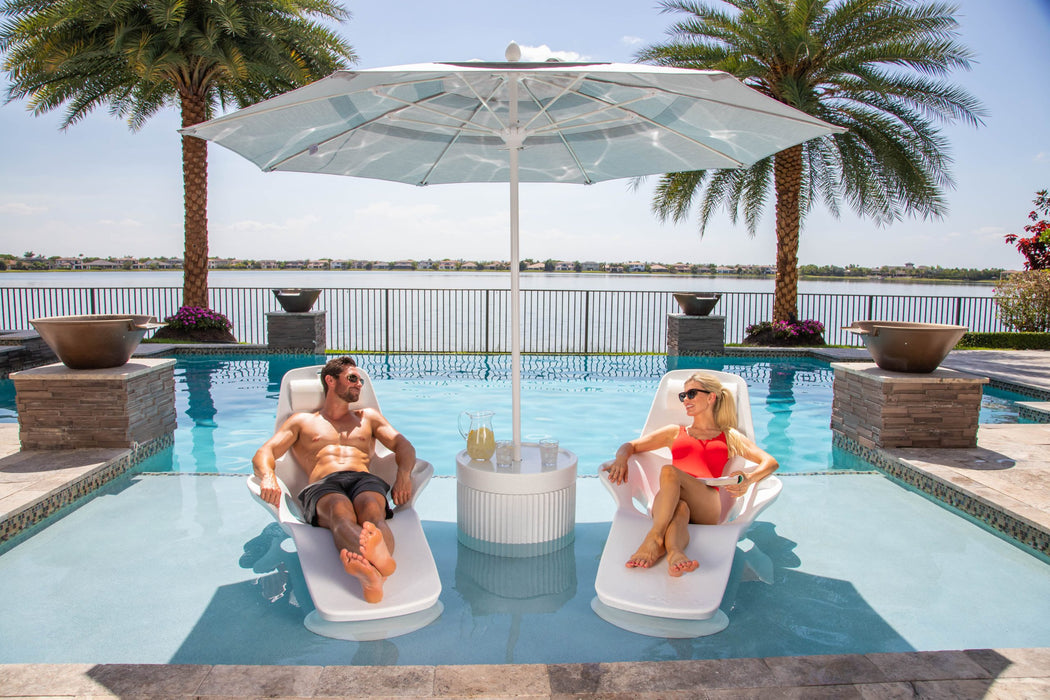 TenJam - Shayz In-Pool Lounger without Risers