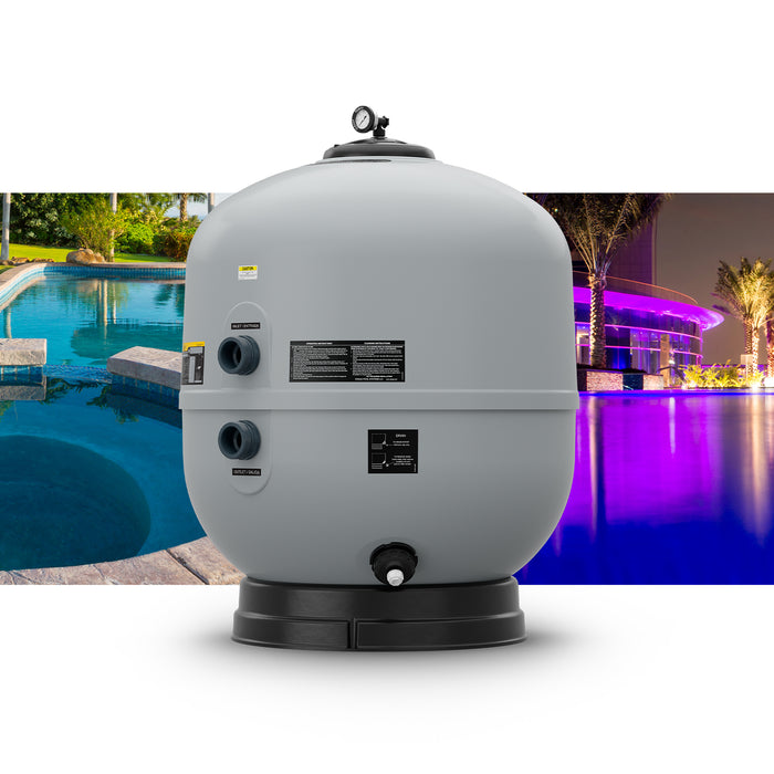 Jandy 37" SFSM Series Side-Mount Sand Filter with Jandy Union Connection