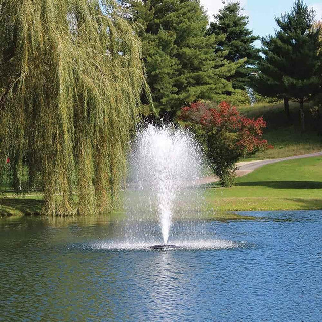 Kasco Marine - 1 HP Fountain 4400JF - 5 Spray Patterns Included - 120V