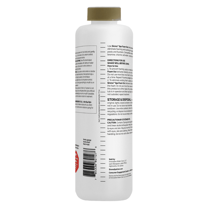 Sirona Specialties Foam Out - 32 Oz